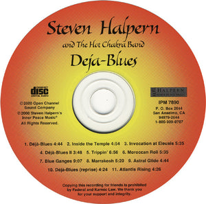 Steven Halpern : Deja-Blues (CD, Album)