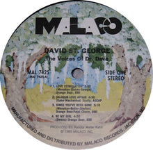Load image into Gallery viewer, David St. George : The Voices Of Dr. Dave (LP, Album)