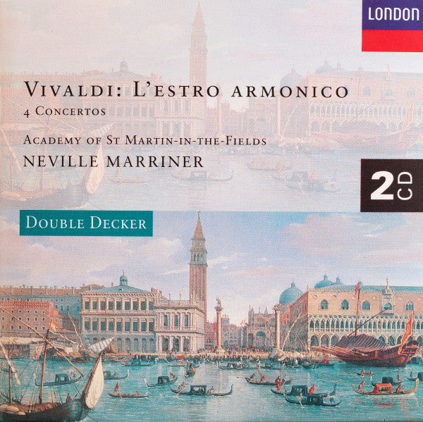 Vivaldi*, The Academy Of St. Martin-in-the-Fields, Sir Neville Marriner : L'Estro Armonico - 4 Concertos (2xCD, Comp)