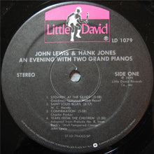 Load image into Gallery viewer, John Lewis (2) &amp; Hank Jones : An Evening With Two Grand Pianos (LP, Album, Spe)