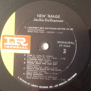 Jackie DeShannon : New Image (LP, Album, Mono)