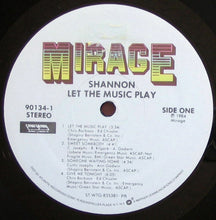 Load image into Gallery viewer, Shannon : Let The Music Play (LP, Album)