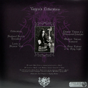 Vargrav (3) : Netherstorm (LP, Album, Pur + 7", Pur)
