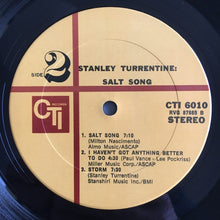 Load image into Gallery viewer, Stanley Turrentine : Salt Song (LP, Album, Gat)