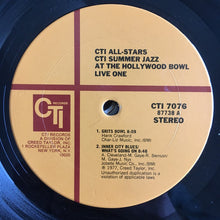Load image into Gallery viewer, CTI All-Stars : CTI Summer Jazz At The Hollywood Bowl Live One (LP)