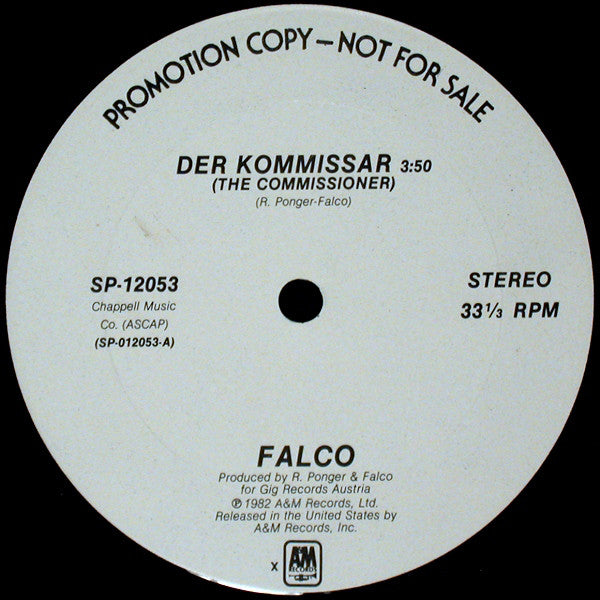 Falco : Der Kommissar = The Commissioner (12