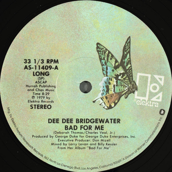 Dee Dee Bridgewater : Bad For Me (12