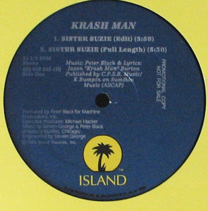 Krash Man : Sister Suzie (12", Promo)