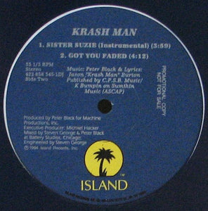 Krash Man : Sister Suzie (12", Promo)