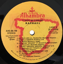 Load image into Gallery viewer, Raphael (2) : Y...Sigo Mi Camino (LP, Album)