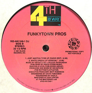 Funkytown Pros : Just Anotha Toss Up (12", Promo)