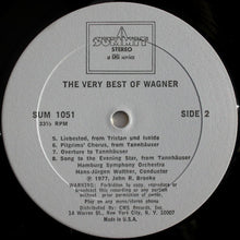 Load image into Gallery viewer, Wagner*, Hamburg Symphony Orchestra* : The Very Best Of Wagner (LP)