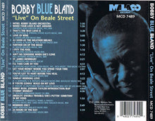 Load image into Gallery viewer, Bobby Blue Bland* : Live On Beale Street  (CD, Album)