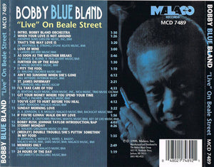 Bobby Blue Bland* : Live On Beale Street  (CD, Album)