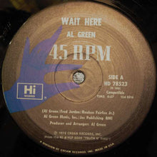 Load image into Gallery viewer, Al Green : Wait Here / To Sir With Love (12", Maxi)