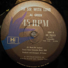Load image into Gallery viewer, Al Green : Wait Here / To Sir With Love (12", Maxi)