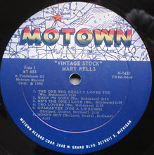 Load image into Gallery viewer, Mary Wells : Vintage Stock (LP, Comp, Mono, Roc)