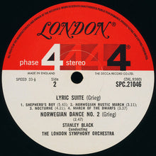 Load image into Gallery viewer, Grieg* - Stanley Black, London Symphony Orchestra : Peer Gynt * Lyric Suite (LP)