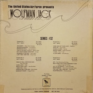 Wolfman Jack : The United States Air Force Presents Wolfman Jack: Series #32 (2xLP, Comp, Box)