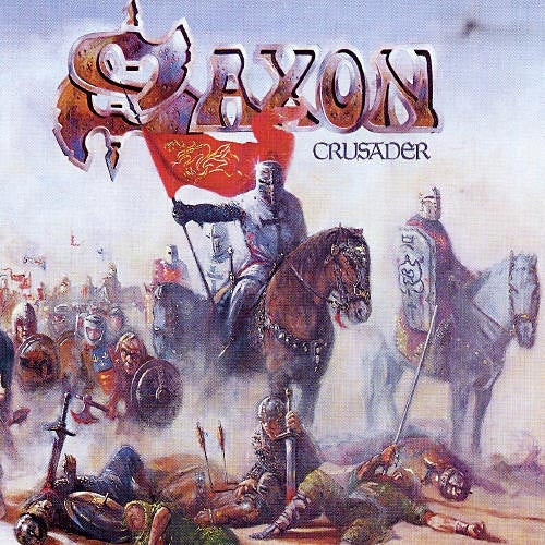 Saxon : Crusader (LP, Album, Pit)
