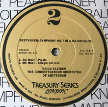 Load image into Gallery viewer, Beethoven*, Concertgebouw Orchestra Of Amsterdam*, Erich Kleiber : Symphony No.7 In A Major (LP, Album, RE)