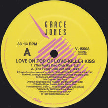 Load image into Gallery viewer, Grace Jones : Love On Top Of Love (Killer Kiss) (12", Single, SRC)