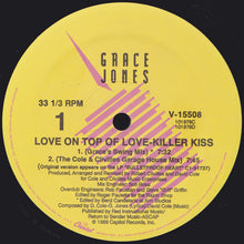 Load image into Gallery viewer, Grace Jones : Love On Top Of Love (Killer Kiss) (12", Single, SRC)