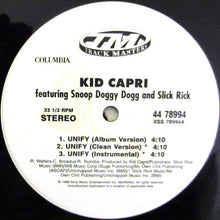 Load image into Gallery viewer, Kid Capri Featuring Snoop Doggy Dogg* &amp; Slick Rick : Unify (12&quot;)
