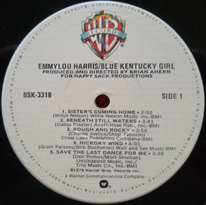 Emmylou Harris : Blue Kentucky Girl (LP, Album, Jac)