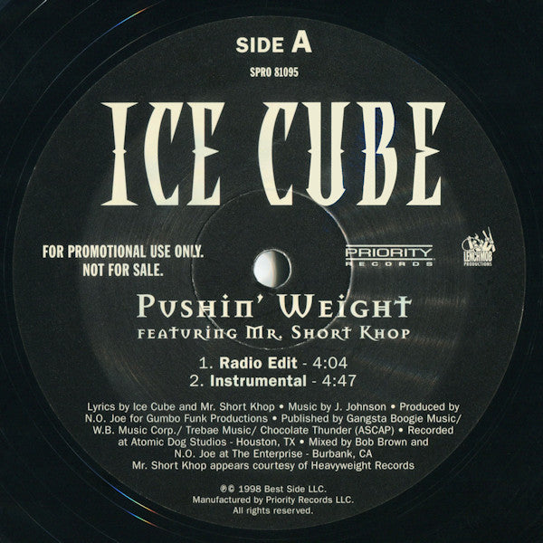 Ice Cube : Pushin' Weight (12