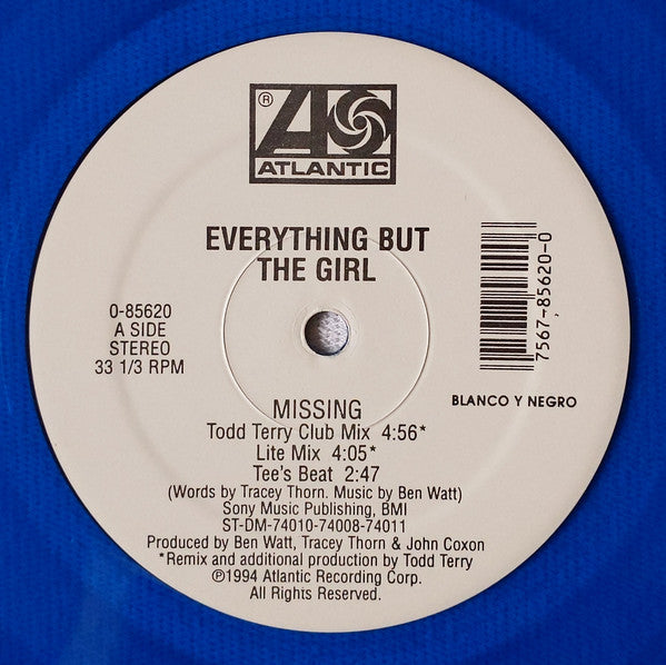 Everything But The Girl : Missing (The Bootleg Mixes!) (12