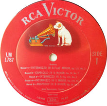 Load image into Gallery viewer, Johannes Brahms, Arthur Rubinstein : Rubinstein plays Brahms (LP, Album, Mono, RE)