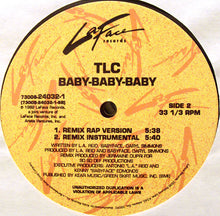 Load image into Gallery viewer, TLC : Baby-Baby-Baby (12", Single)
