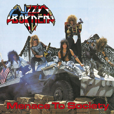 Lizzy Borden : Menace To Society (LP, Album, RE, RM)