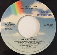 Load image into Gallery viewer, New Edition : If It Isn't Love (7", Single, Pin)