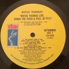 Load image into Gallery viewer, Rufus Thomas : Rufus Thomas Live Doing The Push &amp; Pull At P.J.'s (LP, Album)