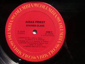 Judas Priest : Stained Class (LP, Album, RE, Pit)