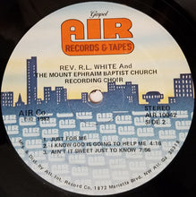 Load image into Gallery viewer, Rev. R.L. White And Recording Choir Of Mount Ephraim Baptist Church* : In Worship With Rev. R.L. White And Recording Choir Of Mount Ephraim Baptist Church Of Atlanta, Georgia (LP, Album)