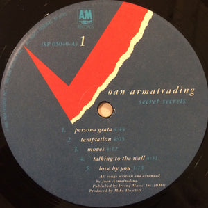Joan Armatrading : Secret Secrets (LP, Album, Ind)