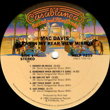Load image into Gallery viewer, Mac Davis : Texas In My Rear View Mirror (LP, Album, Club, San)