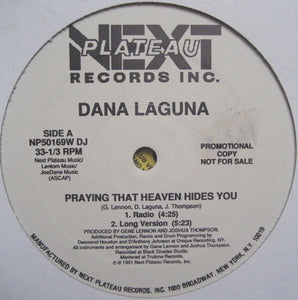 Dana Laguna : Praying That Heaven Hides You (12", Promo)