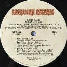 Load image into Gallery viewer, Gregg Allman : Laid Back (LP, Album, Ter)