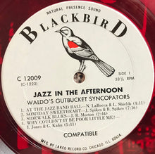 Load image into Gallery viewer, Waldo's Gutbucket Syncopators : Jazz In The Afternoon (LP, Album, Red)