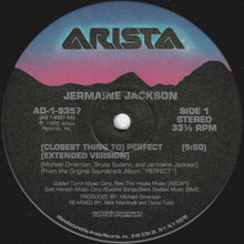 Load image into Gallery viewer, Jermaine Jackson : (Closest Thing To) Perfect (12", Single)