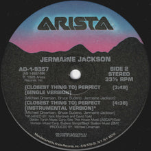 Load image into Gallery viewer, Jermaine Jackson : (Closest Thing To) Perfect (12", Single)