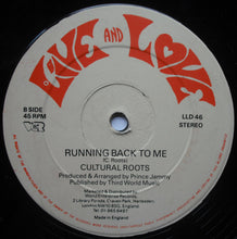 Load image into Gallery viewer, Frankie Paul / Cultural Roots : Sara / Running Back To Me (12")