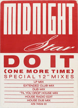 Load image into Gallery viewer, Midnight Star : Do It (One More Time) (12")