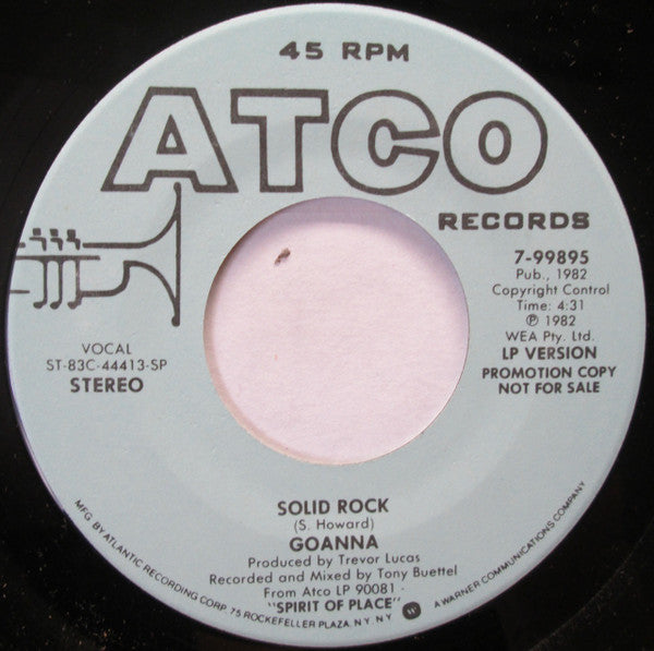 Goanna : Solid Rock (7