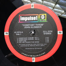 Load image into Gallery viewer, John Klemmer : Constant Throb (LP, Album, Gat)