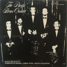 Load image into Gallery viewer, Pacific Brass Quintet : The Pacific Brass Quintet (LP)